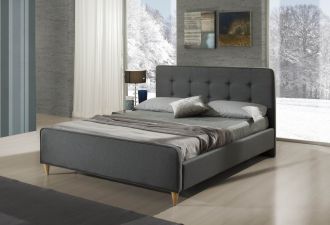 Čalouněná postel 180x200 CHIARI šedá