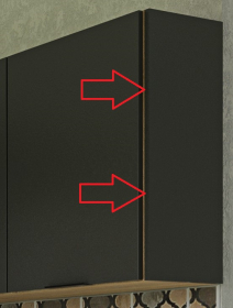 blendaboční panel š.28, v.73.3, Kaiser PAN733280, chladně šedý mat