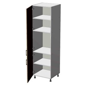 dolní potravinová skříň š.60, v.214, Horizon HL602141, grafit/beton