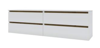 IDEA skříňka pod TV 1800, Nimfea alba / Oak Artisan