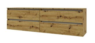 IDEA skříňka pod TV 1800, Oak Artisan / Nimfea alba