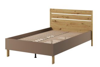 Postel s roštem 120 LIMERA barva dub artisan/lanýž
