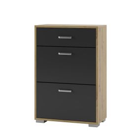 ARBORG skříňka na boty MP-2745, dub Artisan / antracit