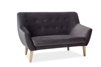 NORDIC 2 čalouněná pohovka, Bluvel 14/buk