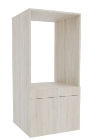 PRATO regál na pračku, craft bílý