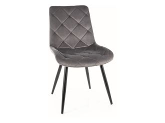 RALPH jídelní židle, šedá