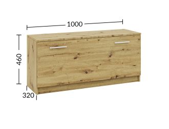 RENO skříňka na boty, dub Artisan