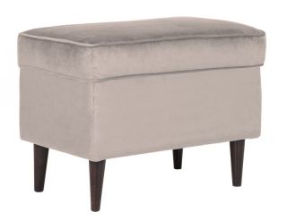 RON podnožka/taburetka, BLUVEL 28 béžová, wenge /P/