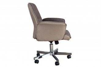 kancelářská židle COMFORT BEIGE-GREY