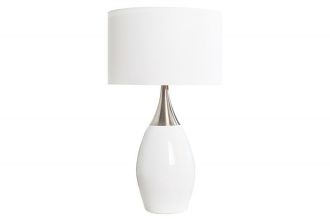 Stolní lampa CARLA 60 CM bílá