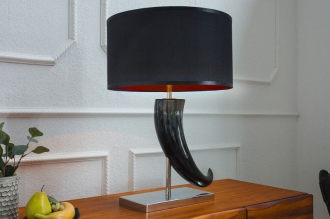 stolní lampa ELEGANCE BLACK 65 CM