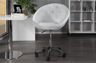 pracovní židle COUTURE WHITE