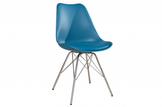 židle SCANDINAVIA RETRO BLUE