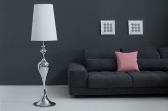 Stojací lampa LUCIE 160 CM bílá