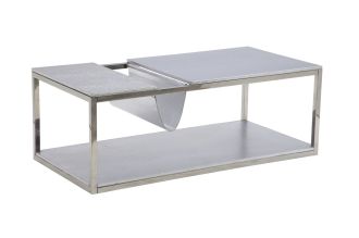 Konferenční stolek GIORNAL SILVER 120 CM