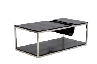 Konferenční stolek GIORNAL BLACK 120 CM