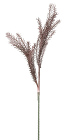 Umělá květina BULRUSH 93 CM červená