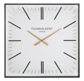 Nástěnné hodiny THOMAS KENT 60 CM černé