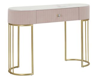 Konzolový stolek FRANCE 100 CM růžový