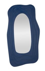 Nástěnné zrcadlo DAFNE 165 CM modré