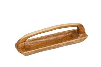 Miska NATURE 60 CM masiv teak s rukojetí