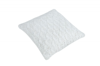 Polštářek pletený COSY WHITE II