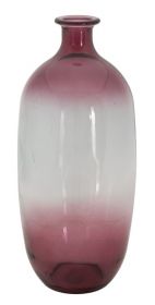 Váza POLI RED 38 CM recyklované sklo