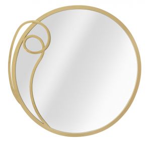 Kulaté zrcadlo SARA 72 CM zlaté