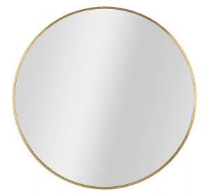 Kulaté zrcadlo ROUND 100 CM zlaté