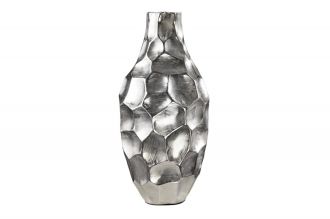 Váza ORIENT 45 CM stříbrná