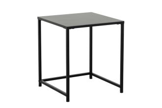 Odkládací stolek DURA STEEL 46 CM černý kov