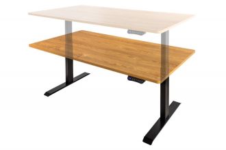 Výškově nastavitelný psací stůl OAK DESK 160 CM dubový vzhled