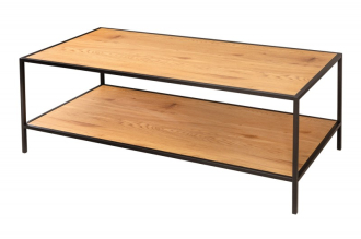 Konferenční stolek SLIM LINE 120 CM vzhled divoký dub