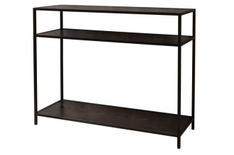 Konzolový stolek SLIM LINE 100 CM vzhled černý jasan