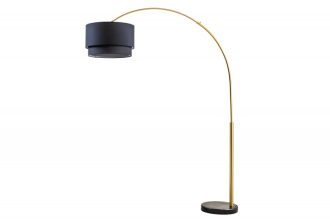 Stojací lampa LOUNGE DEAL 210 CM černá