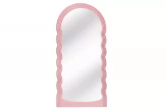 Nástěnné zrcadlo WAVE 160 CM růžové