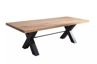 Jídelní stůl THOR II 240 CM masiv divoký dub