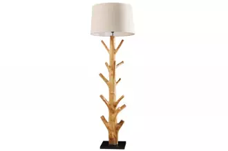 Stojací lampa TREE 175 CM přírodní masiv mangostane