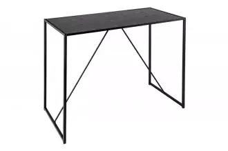 Barový stůl SLIM LINE 120 CM vzhled černý jasan