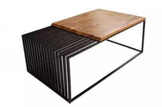 Konferenční stolek ARCHITECTURE 100 CM masiv sheesham