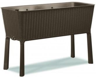 Květináč na nožičkách LUGO hnědý Květináč na nožičkách LUGO hnědý