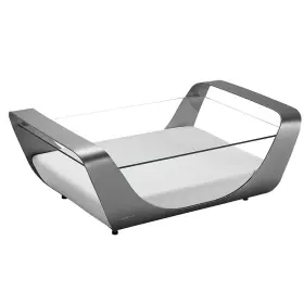 Zahradní konferenční stolek ONDA 120 CM GREY WHITE