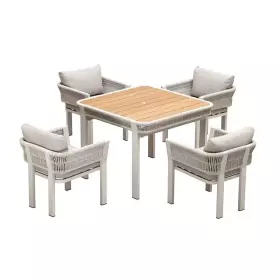 Zahradní 4 místná jídelní souprava BORROMEO TAUPE