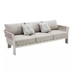 Zahradní třímístná pohovka BORROMEO TAUPE