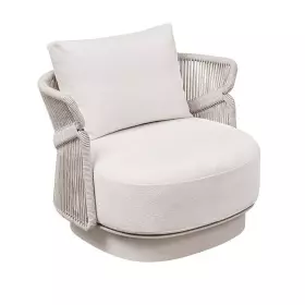 Zahradní křeslo AIO TAUPE WHITE