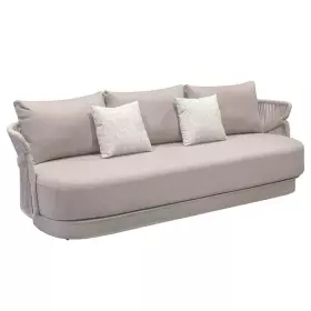 Zahradní třímístná pohovka AiO TAUPE