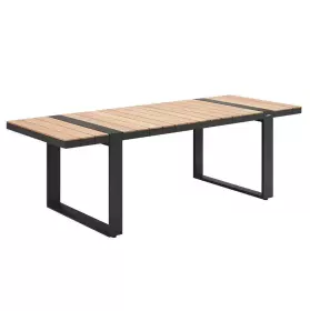 Zahradní jídelní stůl CAMBUSA 240 CM BLACK