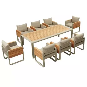 Zahradní 8 místná jídelní souprava NOTTINGHAM TAUPE