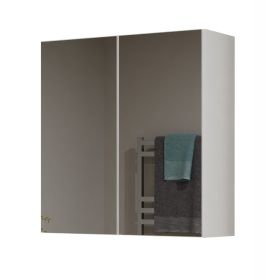 Koupelnová skříňka se zrcadlem Pema 2D bílá