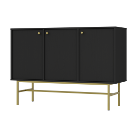 Komoda Tomila 813/3 černý grafit Komoda Tomila 813/3 černý grafit